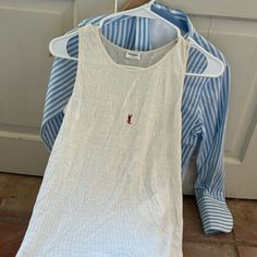 Saint Laurent Tank- Will Dry Clean To Get Wrinkles Out. Great Condition. Worn Once. Yves Saint Laurent, Wrinkles, Saint Laurent, Dry Clean, Womens Tops, Women Shopping, Color