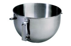 a large metal bowl with handles on the front and side, sitting against a white background