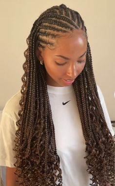 Goddess Braids Hairstyles, Long Box Braids, Box Braids Hairstyles For Black Women, Braided Cornrow Hairstyles, Cute Box Braids Hairstyles, Braided Hairstyles For Teens, Quick Braided Hairstyles, Protective Hairstyles Braids, Cool Braid Hairstyles