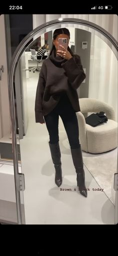 Fitted Winter Outfits, Night Time Winter Outfits, Rainy Winter Outfit Work, Winter Hairstylist Outfits, Cold City Break Outfits, Aritzia Winter Outfits, Cold Weather Dinner Outfit, Day Drinking Outfit Winter, Winter Smart Casual Women