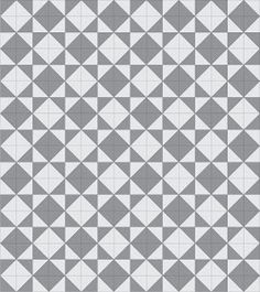 a gray and white pattern with triangles on the bottom, which is very similar to each other