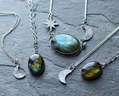 Oval labradorite stone set in fine and sterling silver. 18” sterling silver chain. Camano Island, Feminine Jewelry, Labradorite Jewelry, Silver Snake Chain, Labradorite Pendant, Labradorite Stone, Sterling Silver Chain, Snake Chain, Stone Settings