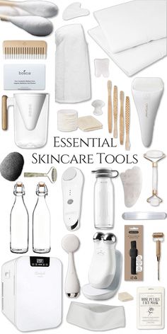 Essential Skincare Tools and How to Use them to achieve better skin Glass Skin Skincare products K-Beauty Korean Beauty Tools Glass Skin Skincare, Desain Pantry, Skin Care Routine For 20s, Diy Beauty Treatments, Coastal Dining, Diy Kosmetik, Favorite Skincare Products, Skincare Tools, روتين العناية بالبشرة