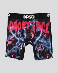 Do you like scary movies? Don't miss this chilling new drop from Ghost Face x PSD. The Hype Youth Briefs are made from soft-to-the-touch fabric with four-way stretch and our soft Signature Waist Band for a fit that goes with everything. | Youth Ghost Face - Hype Underwear, Size Small - PSD Horror Collection, Ghost Face, Ghost Faces, The Hype, Scary Movies, Boxer Briefs, Waist Band, Briefs, Ghost