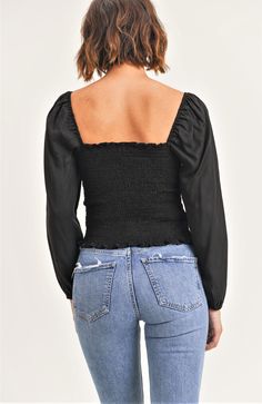 Description Expertly designed for a stunning silhouette, the Abby Top combines a sweetheart neckline, bustier bodice and elastic shoulders and wrists for the perfect fit. Featuring long puff sleeves, a smocked back and a convenient side zipper closure, this top ensures both style and comfort. Product Details and Fit - Sweetheart neckline- Bustier bodice- Elastic shoulders and wrists- Long sleeves- Puff sleeves - Smocked back- Zipper closure on the side Model Measurements - Model is wearing a siz Long Puff Sleeves, Sweetheart Neckline, Puff Sleeves, Side Zipper, Smocking, Puff Sleeve, Oatmeal, Bodice, Open Shoulder Tops