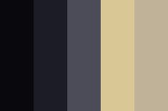 Black And Yellow Color Palette, Color Palette Dark, Dark Color Palette