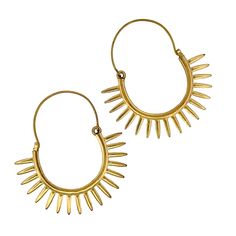 These Spiked Gold Tone Earrings Are The Perfect Thing To Add A Little Edge To Your Look. - Gold Tone. - 2 & 1/4 Inch Drop. - 2 Inches Wide. Discounts Offered On All Multi-Item Bundles. Reasonable Offers Always Welcome. Trendy Dangle Hoop Earrings For Festivals, Trendy Pierced Jewelry For Festival, Hoop Earrings For Summer Festivals, Summer Festival Hoop Earrings For Pierced Ears, Trendy Small Hoop Earrings For Festivals, Nickel Free Punk Earrings For Festivals, Trendy Pierced Earrings For Festivals, Trendy Festival Earrings With Ear Wire, Trendy Metal Earrings For Festivals