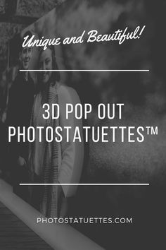 3D Pop Out PhotoStatuettes™ are Beautiful Custom Photo Sculptures that are perfect for Couple or Family Photos! Giving off a 3D sensation, 3D Pop Out PhotoStatuettes™ will be sure to make all who see them, say "WOW!" 🤩 Make sure to get your own 3D Pop Out PhotoStatuettes™ at PhotoStatuettes.com! Pop Out