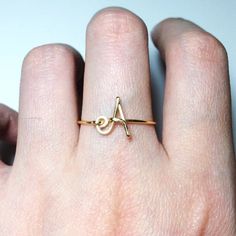 Personalized Non-Adjustable Sterling Silver Gold Filled Initial ring letter ring/knuckle mid ring/na Dainty Adjustable Rose Gold Initial Ring, Minimalist Adjustable Initial Ring, Hypoallergenic, Adjustable Dainty Initial Ring For Promise, Minimalist Adjustable Hypoallergenic Initial Ring, Adjustable Minimalist Hypoallergenic Initial Ring, Personalized Adjustable Initial Open Ring, Personalized Initial Open Ring, Personalized Adjustable Ring Jewelry, Personalized Adjustable Open Initial Ring