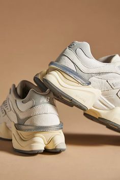 New Balance 9060 Sneakers | Anthropologie 9060 New Balance, Valentino Rockstud Heels, Bold Heels, Rockstud Heels, New Balance 9060, Shoe Storage Solutions, Pretty Shoes Sneakers, Statement Shoe, Swag Shoes