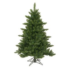 a small christmas tree on a white background