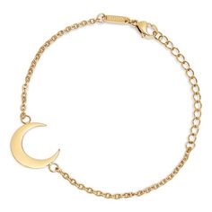 Delicate Gold Chain, Arabic Jewelry, Moon Bracelet, Ayatul Kursi, Tarnished Jewelry, Personalized Bracelet, Gold Moon, Couple Bracelets, Crescent Moon