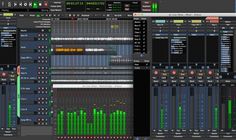 some screenshots of various audio mixing equipment