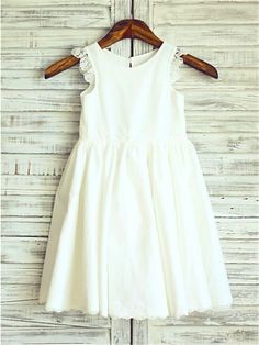 A-line/Princess Scoop Sleeveless Lace Tea-Length Chiffon Flower Girl Dresses Chiffon Flower Girl Dress, Cheap Flower Girl Dresses, Homecoming Dresses Lace, Princess Flower Girl Dresses, Girls Dresses Online, Princess Flower, Chiffon Flower, Two Piece Homecoming Dress, Dresses Chiffon