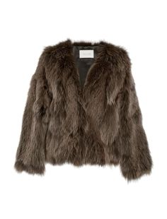 Brown Fur Coat, White Fur Coat, Winter Fur Coats, Fur Clothing, Brown Fur, Capsule Outfits, Wearing Clothes