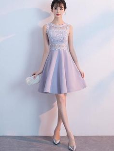 Cute Short Party Dress 2019, Chiffon and Lace Dresses – BeMyBridesmaid Prom Dresses 2019, Color Rush, Make Your Own Dress, Short Party Dress, Evening Dresses Short, Dress Chiffon, Party Dress Short, Lace Dresses, Cute Shorts