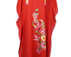 Boho Kaftans Caftan Maxi Dresses Skirts Cotton by BohemianIndiChic