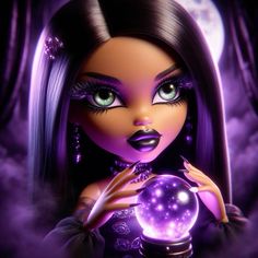 #bratz #bratzdolls #bratzaesthetic #witch #witchcraft #divination #crystals #crystalball #halloween #halloweencostumeswomen #fantastic #fantasyworld #moon #mystic #purple #purpleaesthetics Divination Crystals, Witchcraft Divination, Bold Outfits, Pretty Phone Wallpaper, Halloween Costumes Women, First They Came, Crystal Ball, Fantasy World