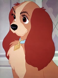 the lady and the tramp dog from disney's live - action film, lady and the tramp