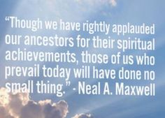 a quote from neal maxwell about the power of god's love for his people