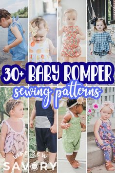 Infant Romper Pattern Free, Free Baby Romper Pattern, Baby Overalls Pattern Free, Toddler Romper Pattern Free, Free Baby Romper Sewing Pattern, Free Romper Sewing Pattern, Free Toddler Sewing Patterns, Boys Romper Pattern, Baby Jumpsuit Pattern