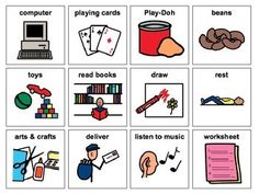 an image of different things that can be used to teach children how to use them