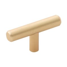 Bar Pulls Collection 1/2 in. Royal Brass Cabinet T Knob - Super Arbor Gold Cabinet Hardware, Mid Century Modern Cabinets, Modern Cabinet Knobs, Hardware Ideas, Gold Cabinet, Cotton Boll, Brass Cabinet Knob, Modern Hardware, Contemporary Cabinets