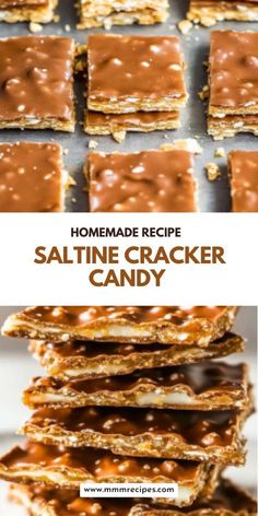 homemade recipe for saltine cracker candy