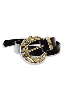 We know you've seen statement belts making a comeback. And you might be thinking, but can I pull that off? The answer is YES. And we're here with just the right pieces to show you how. Hammered Gold Buckle Throwback, Vintage, 90's Vibe Fits Up to a Size 35" Waist Comfortably Gold Hardware Wear With Your Favorite Bottoms Statement Belts, 90s Vibes, Hammered Gold, Buckle Belt, Black Belt, Suspenders, Belt Buckles, Gold Hardware, Belts