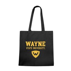 Wayne State University Warriors Warriors Institutional Seal Tote Bag University Of Southern Mississippi, Wayne State University, Southern Mississippi, Wayne State, Golden Eagles, College Logo, School Pride, Pack Lunch, College Sports