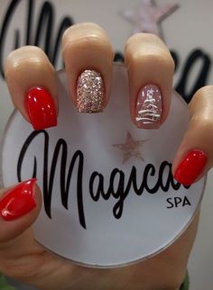 Cute Gel Nails, Xmas Nails, Chic Nails, Fancy Nails