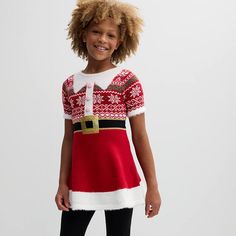 She'll be ready for the holidays in this girls' 33 Degrees short sleeve elf dress. Click on this KIDS APPAREL & SHOES GUIDE to find the perfect fit and more! She'll be ready for the holidays in this girls' 33 Degrees short sleeve elf dress. Click on this KIDS APPAREL & SHOES GUIDE to find the perfect fit and more! FEATURES Crewneck Short sleeves Above the knee length Classic fitFABRIC & CARE Acrylic Machine wash Imported Size: X Small. Color: Red. Gender: female. Shoes Guide, Elf Dress, Be Ready, Above The Knee, Fabric Care, Gender Female, The Knee, Elf, Knee Length