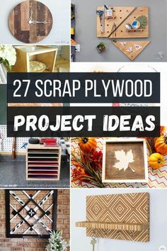 image collage of 9 scrap plywood project ideas with text overlay "27 scrap plywood project ideas" Printable Woodworking Plans, Plywood Projects, Wood Projects Plans, Woodworking Plans Beginner, Woodworking Projects Furniture, Free Woodworking Plans, Woodworking Plans Diy, Woodworking Projects That Sell