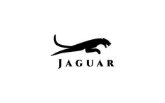 a black and white logo for jaguar