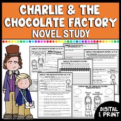 charlie and the chocolate factory novel study