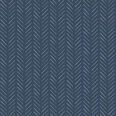 a blue and white herringbone pattern with diagonal lines on the bottom half of it