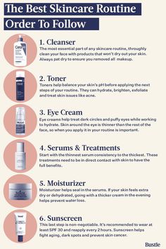 Ideal Skin Care Routine, Teknik Makeup, Best Skincare Routine, Face Skin Care Routine, Proper Skin Care, The Best Skin Care, Basic Skin Care Routine