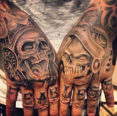 New tatt ideas Aztec Hand Tattoo, Skull Hand Tattoos, Tattoo Designs With Meaning, Aztec Warrior Tattoo, Aztec Tattoos Sleeve, Designs With Meaning, Meaning Art, Hand Tattoo Designs, Evil Skull Tattoo