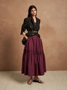 Saw this on Banana Republic: Silk Skirts, Spring Business Casual, Spring 23, Backless Maxi Dress, Summer Styling, Simple Addition, Dress Flowy, Backless Maxi Dresses, Backless Design