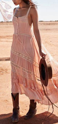 Blush More More Sukienki Maksi, Dresses Casual Boho, Estilo Hippy, Gaun Fashion, Boho Clothes