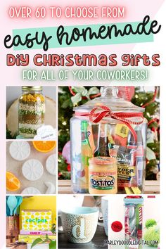 christmas gifts for all of your coworkers over 60 to choose from easy homemade diy christmas gifts