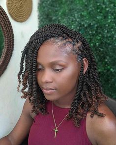 The 52 Hottest Twist Braid Styles Trending in 2024 Braids With Fade, Tan Skin Blonde Hair, Hair Growth Spray, Twist Braid, Protective Hairstyle