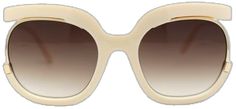 Trendy Beige Party Sunglasses, Trendy Beige Sunglasses For Party, Beige Tinted Sunglasses For Party, Beige Sunglasses For Beach Spring Season, Beige Sunglasses For Spring Beach Outings, Beige Sunglasses For Beach In Spring, Chic Cream Sunglasses For The Beach, Modern Cream Sunglasses For Beach, Trendy Cream Sunglasses For The Beach