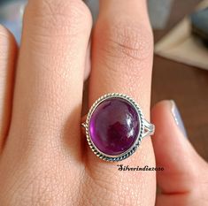 Oval Stone Ring, Red Stone Ring, Birthday Events, Fake Jewelry, Physical Properties, Purple Colour, Ring Oval, Silver Style, Women Ring