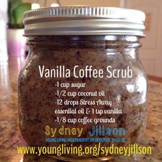 Coffee Scrub Recipe, Peppermint Coffee, Coffee Scrub Diy, Healthy Healing