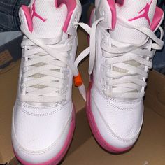 Brand New Never Worn Before Pink Basketball Shoes With Round Toe, Pink Basketball Shoes With Air Cushioning For Streetwear, Casual Pink Basketball Shoes With Air Cushioning, Sporty Pink Basketball Shoes For Spring, Pink Jordan Shoes With Cushioned Footbed, Pink Basketball Shoes For Spring Streetwear, Pink Jordan Sports Shoes With Cushioned Footbed, Pink Jordan Shoes With Cushioned Footbed For Sports, Pink Round Toe Basketball Shoes For Spring