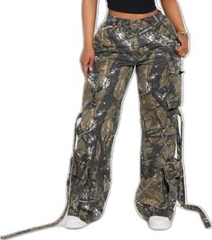 Camo Cargo Pants, Service Women, Cargo Pant, Jeans Jumpsuit, Matching Dresses, Oversized Fits, Fashion Nova, Olive Green, Jumpsuit Romper