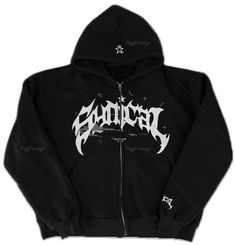 Black Edgy Hoodie With Letter Print, Winter Punk Hoodie With Letter Print, Punk Style Winter Hoodie With Letter Print, Black Gothic Hoodie Sweatshirt, Winter Gothic Hoodie With Graphic Print, Gothic Winter Hoodie With Graphic Print, Black Gothic Sweatshirt For Streetwear, Gothic Graphic Print Winter Hoodie, Gothic Sweatshirt For Winter Streetwear