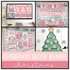 the classroom decor bundle is perfect for christmas