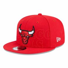 Cheer on your new favorite Bulls players in this Chicago Bulls 2023 NBA Draft Red 9FIFTY Snapback from New Era! This snapback has a structured fit throughout, with a high, structured crown, a flat visor, and a snapback adjustable strap. It is all red with a Bulls primary logo embroidered on the front, and a red Bulls wordmark embroidered in the background. Brand: New Era Material: 100% Polyester Embroidered graphics throughout High, structured crown Flat visor Snapback adjustable strap Officiall Red Flat Crown Baseball Cap For Baseball Season, Red Fitted Hat For Sports With Flat Crown, Red Fitted Hat With Flat Crown For Streetwear, Red Fitted Hat With Flat Crown For Sports, Red Baseball Cap For Sports Events, Red Baseball Cap With Flat Crown For Sports Events, Sports Fan Snapback Hat For Streetwear With Flat Brim, Sports Fan Snapback Hat With Flat Brim For Streetwear, Red Flat Crown Baseball Cap For Sports Events